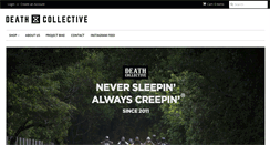 Desktop Screenshot of deathcollective.com